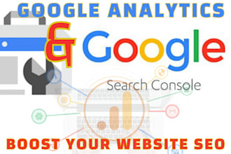 setup google search console and analytics for your website