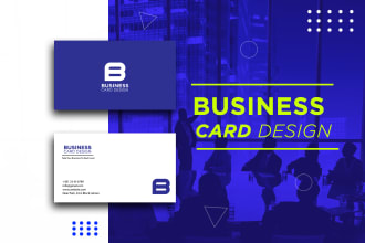 make outstanding,  creative, minimal business card and stationary in 24 hours