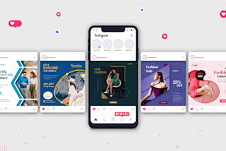 design social media posts, banners, ads, or flyer