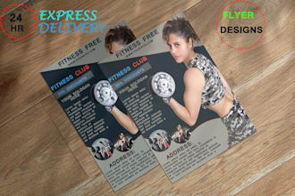 design professional business flyer for your company