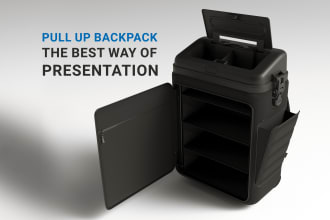 design backpacks, suitcases, trunks, valises and bags