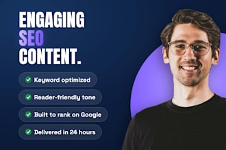 write engaging and SEO optimized content