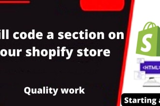 do custom shopify coding