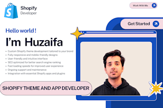 be shopify theme developer make custom shopify store