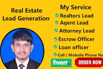 mortgage loan officer broker realtor agent investor attorney b2b lead generation