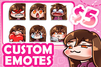 create custom twitch and discord emotes for streamers