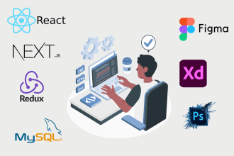 convert figma,xd,psd to react js or next js in one day