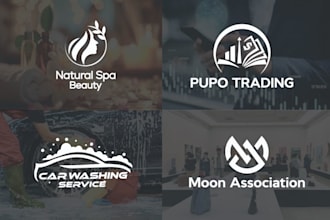 do modern minimalist luxury business logo design