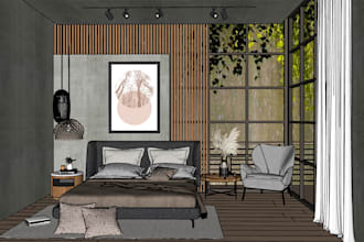 design interior in sketchup