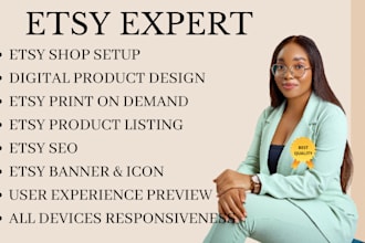 setup etsy store, design digital product, product listing, digital download