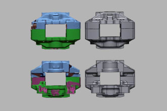 do reverse engineering from scan data, stl, obj