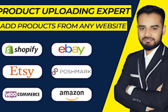 add products from any website and upload or import products from CSV, excel, XML