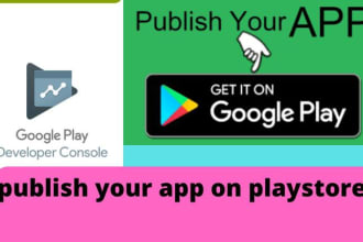 publish apps or games on and google play