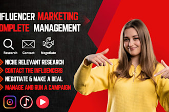 contact and negotiate a deal with instagram influencers