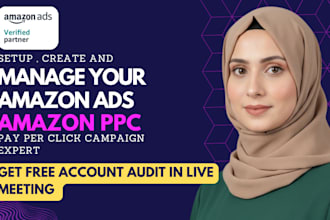 setup, manage and optimize amazon PPC campaigns amz fba pay per click ads expert