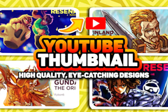 custom gaming youtube thumbnails