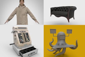 do professional 3d modeling