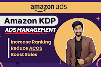 setup and optimize amazon KDP ads to promote book sales