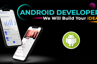 develop native android app with firebase or apis