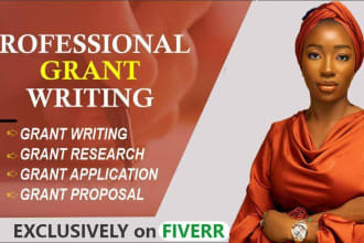 do grant writing, grant proposal, grant research, proposal writing, apply grant