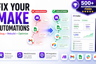 debug and rebuild your make automations