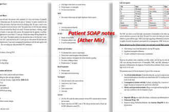 provide you quality soap notes with plagiarism report