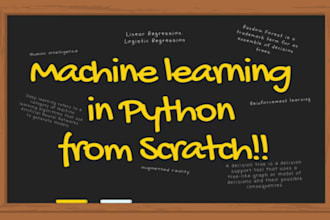 teach data science, ml, generative ai in python from scratch