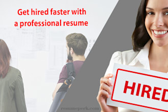 write and edit your CV, resume, cover letter and linkedin