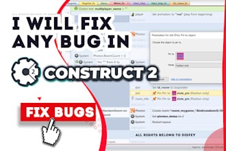 fix bugs in your construct 2 game