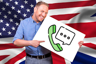 record your professional voicemail IVR phone greeting with german accent