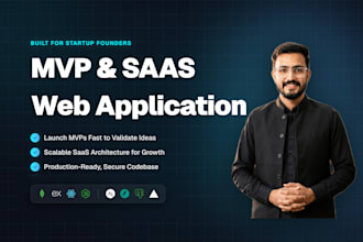 build startup mvp, saas web application using nextjs