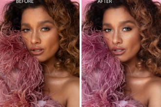 natural retouch photo, photo edit, photoshop portrait photo