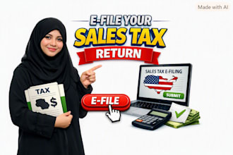 e file sales tax return for any state of USA