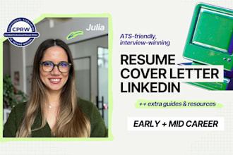write the perfect resume, CV, cover letter and optimize linkedin