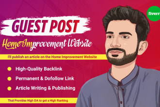 do guest post home improvement website with dofollow backlinks