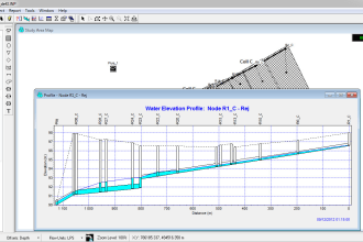 design sewer hydraulic calculation network using epa swmm and epanet  for city