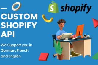 create a custom shopify API connection to a platform or marketplace