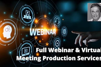 produce a superior quality virtual event or webinar