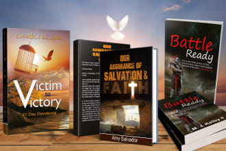 create your book cover design, christian book cover, amazon kindle