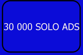 deliver  Your Solo Ad To 30 000 Safelist