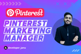 be your pinterest marketing manager and content creator