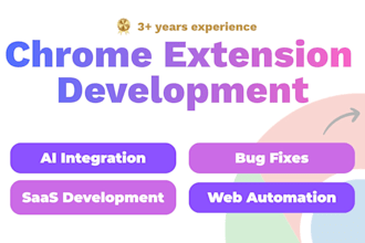 develop or fix chrome extension
