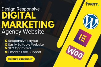 create digital marketing agency website