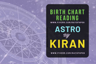 read your birth chart using vedic astrology
