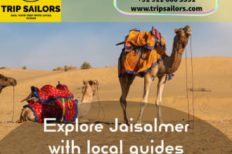 be your local tour guide for jaisalmer, india