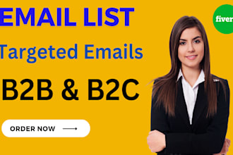 do lead generation and provide you targeted email list