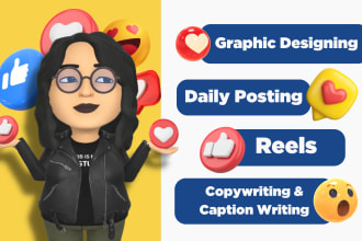 increase your follower with facebook and instagram posts, carousels, reels