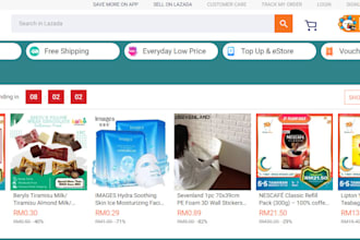 do products on your lazada and shopee shop