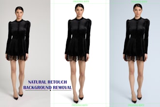 remove objects background removal, retouching professionally