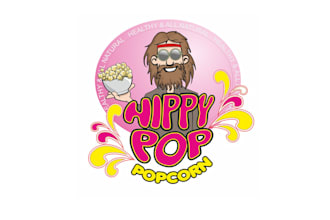design awesome popcorn logo